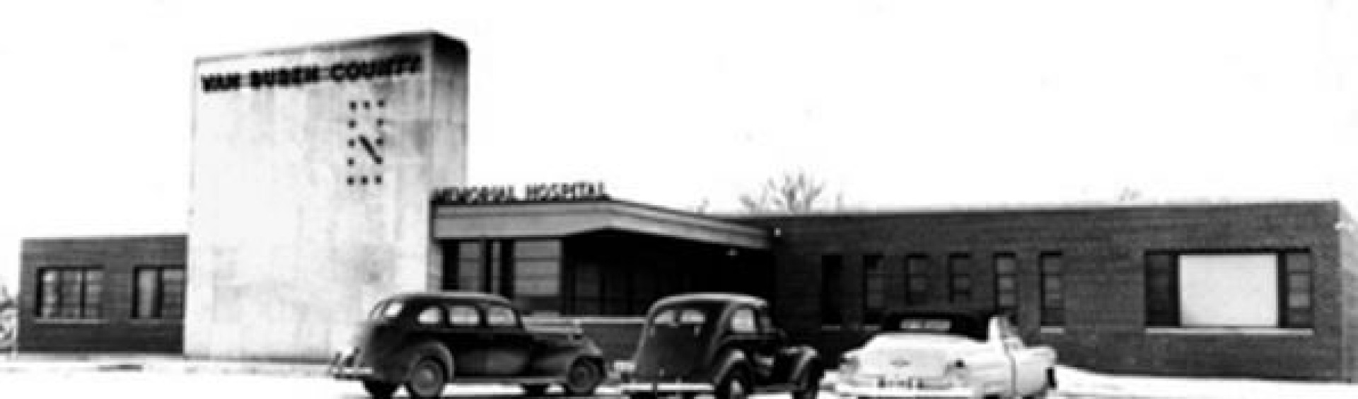 Van Buren County Hospital in the mid-1900s.